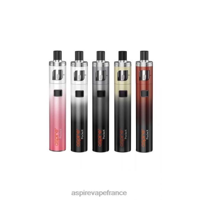 Aspire Ecig - Aspire Pockex kit édition anniversaire 68084117 dégradé noir et blanc